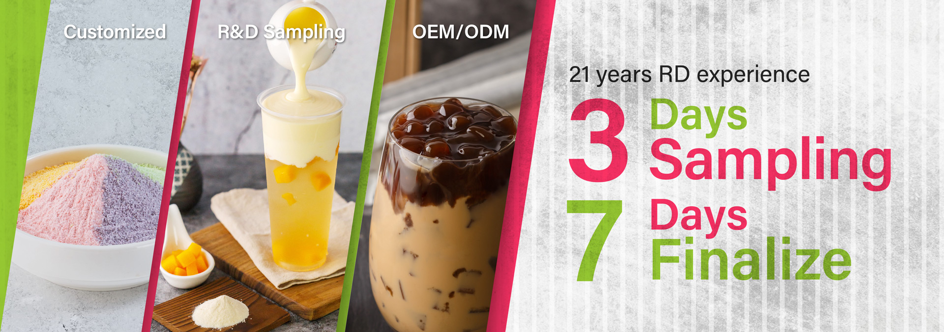 3Days Sampling 7 Days Finalize 3Days Sampling 7 Days Finalize